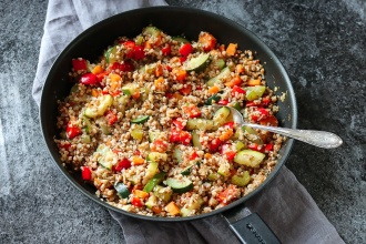 Grikiai su daržovėmis