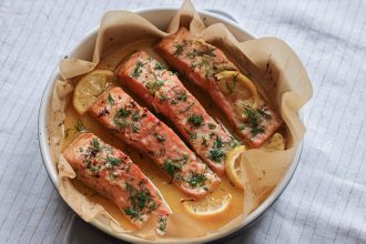 upėtakio filė orkaitėje