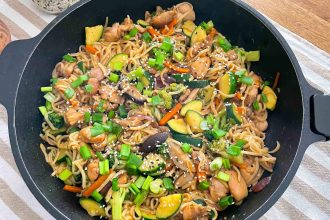 Wok makaronai