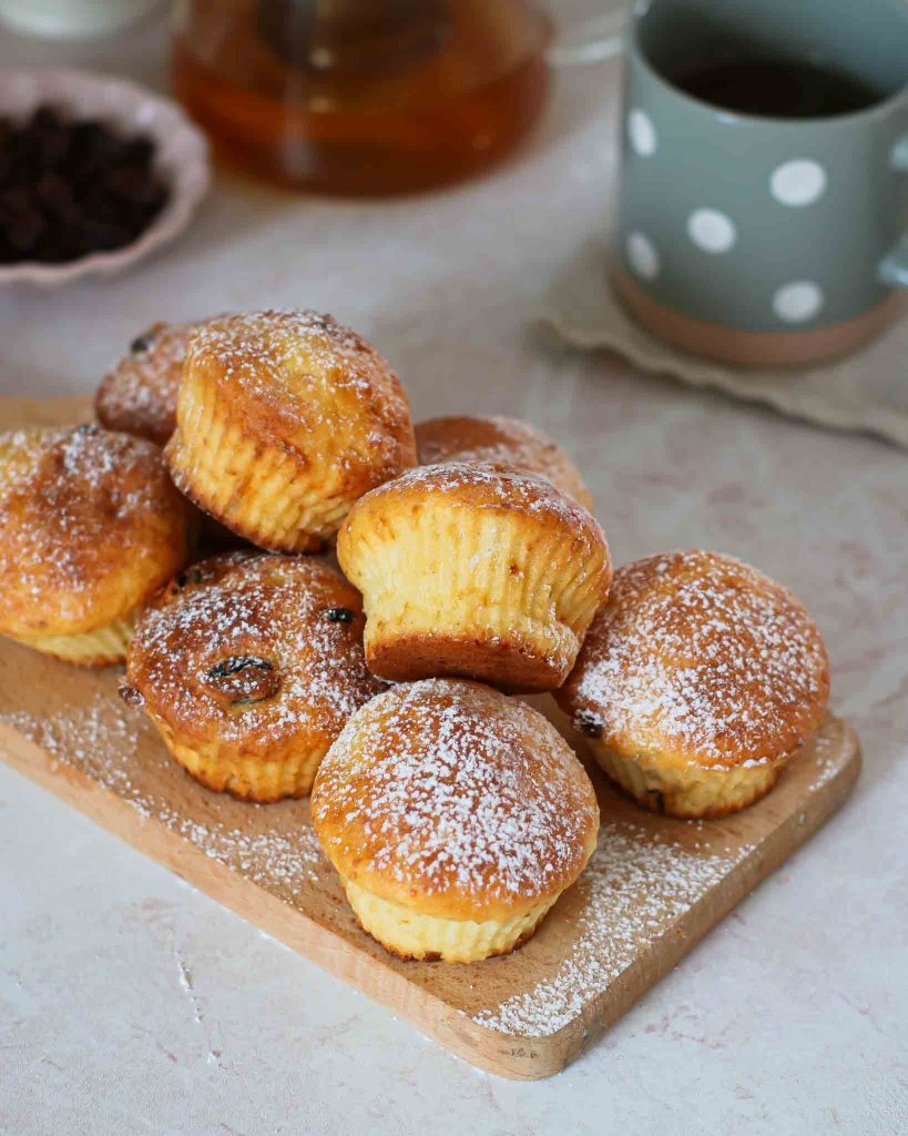 Greiti varškės keksiukai