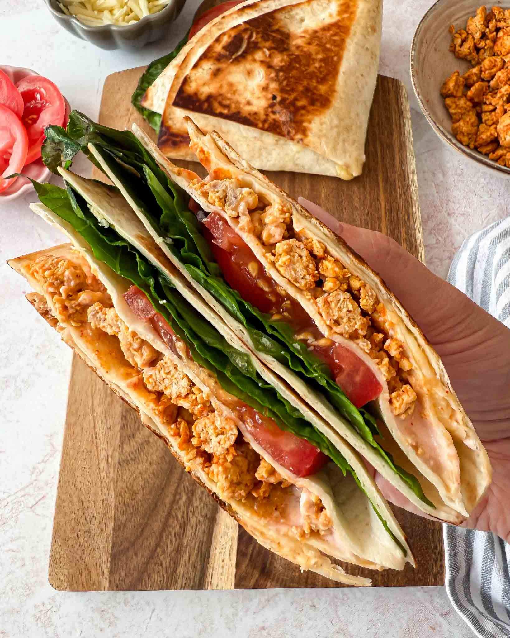 Patiekalai su tortilija