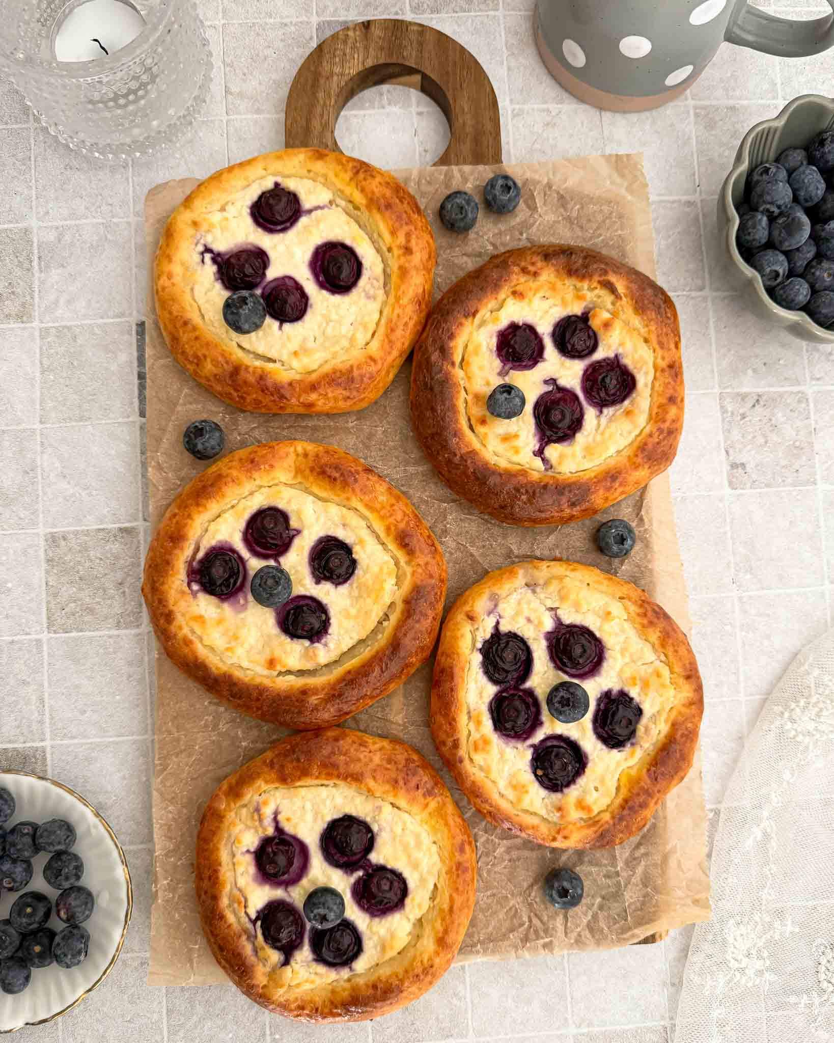 Bandelės su varške be mielių