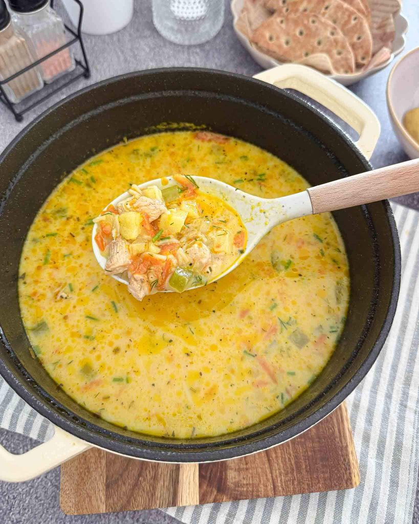 Sriuba su lydytu sūreliu