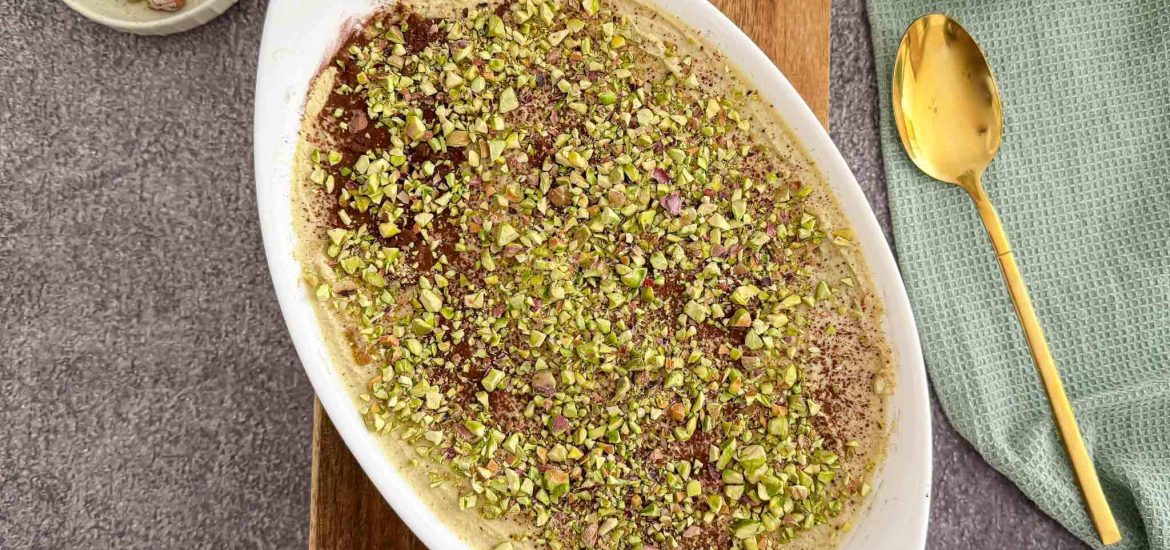 Pistacijų tiramisu