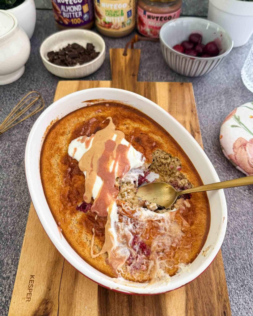 Kepta avižinė košė su bananais