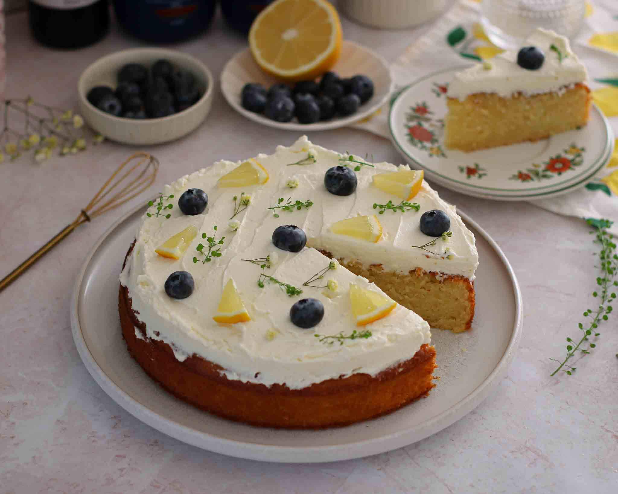 Paprastas citrininis pyragas